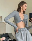Idrissy Front Twist Top