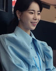 Yeon-jin Blue Shirt