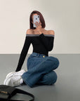 Gacyena Off Shoulder Top