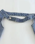 Galvi Denim Crop Top