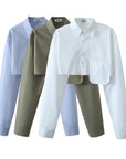 Vioreza Crop Shirt