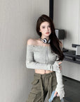 Fedora Sabrina Top