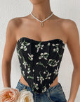 Alaia Floral Corset Top