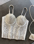 Lowell Bling Bustier Tank Top