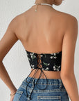 Alaia Floral Corset Top