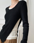 Quebe Two Tone Top