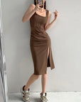 Aita Slit Dress