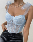Lisa Blue Tank Top