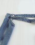 Galvi Denim Crop Top