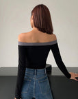 Gacyena Off Shoulder Top