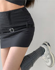 Kyra Belted Skirt