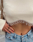Eleanor Rhinestone Top