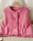 Quaela Tweed Top