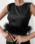 Aleta Feather Top