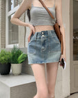 Hiera Denim Skirt