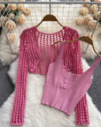 Cheryl Net Top Set
