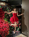Theadore Red Dress