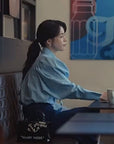 Yeon-jin Blue Shirt