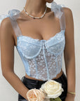 Lisa Blue Tank Top